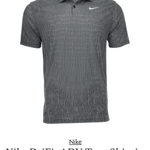 Nike Men's Gray Polo Shirt